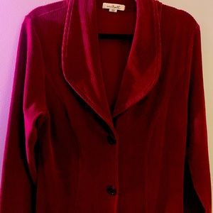 Red Corduroy Jacket